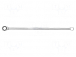 Wrench: ring | double-sided,rattle | 13mm | L: 360mm | long