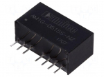 Converter: DC/DC | 1W | Uin: 4.5&divide;9V | 15VDC | Iout: 67mA | SIP8 | 4.9g
