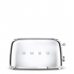 toaster 4 slices chrome