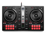 Hercules INPULSE 300 MK2 Vinyl scratcher Black, Red