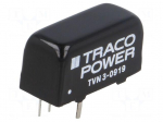 Converter: DC/DC | 3W | Uin: 4.5&divide;13.2V | Uout: 9VDC | Iout: 333mA | SIP8