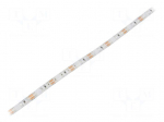 LED tape | green | 2835 | 12V | LED/m: 96 | 8mm | IP65 | 15W/m