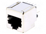 Connector: RJ45 | socket | PIN: 8 | Cat: 5 | shielded | 8p8c | Press-Fit