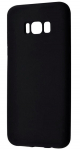 Back panel cover Evelatus Samsung Galaxy S8 Plus Nano Silicone Case Soft Touch TPU Black