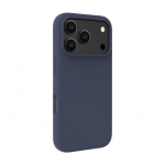 Back panel cover Evelatus Apple iPhone 17 Pro Premium Magsafe Soft Touch Silicone Case Midnight Blue