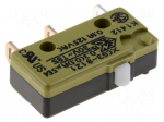 Microswitch SNAP ACTION | without lever | SPDT | 10A/250VAC | Pos: 2