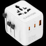 CANYON Travel Adapter OnTour 20 EU/UK/US/AUS 20W&nbsp; White