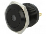 Switch: vandal resistant | Pos: 2 | SPST-NO | 2A/36VDC | IP65 | OFF-(ON)