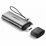 Converter Ugreen  UGREEN USB-C Card Reader For TF/SD Grey