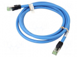 Patch cord | S/FTP | Cat: Cat 8.1 | RJ45 plug,both sides | stranded