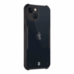 Tactical Quantum Stealth Cover for Apple iPhone 13 / clear/black
