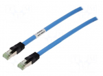 Patch cord | S/FTP | Cat 6a | RJ45 plug,both sides | stranded | Cu | 10m