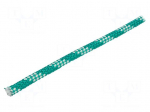 Rope | polypropylene | &Oslash;rope: 10mm | L: 100m | with a core | green