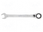 Wrench: combination spanner | rattle | 27mm | Chrom-vanadium steel