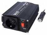Converter: automotive dc/ac | 350W | Uout: 230VAC | Out: mains 230V