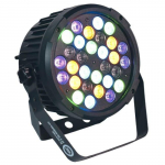 Light4Me Black PAR 30x3W RGBA-UV LED - LED stage spotlight