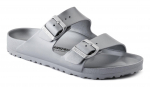 Birkenstock Arizona Essentials Sandals Unisex Metallic, Silver