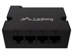Switch Ethernet | RJ45 PoE++ socket x4 | black | 100m | plastic | 85W