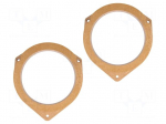 Spacer ring | MDF | 130mm | Fiat,Ford | impregnated,varnished