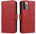Book case iLike Samsung Galaxy A54 5G cover with flip wallet stand Red