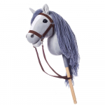 M&auml;nguala | PC | Konsoolid | Tarvikud // M&auml;nguasjad ja m&auml;ngud lastele // Koń na kiju hobby horse hoppihorse a3 szary, maść siwa