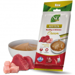 FARMINA N&D Prime Cat Cream with chicken & tuna kitten box &ndash; cat treat for kittens &ndash; 4x15g