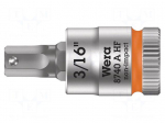 Socket: hex key-bit | inch,Hex Plus | HEX 3/16" | 1/4" | 28mm | Zyklop