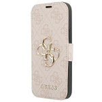 Guess GUBKP13X4GMGPI iPhone 13 Pro Max 6,7" pink book 4G Big Metal Logo