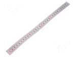 Ruler | figures vertically arranged,self-adhesive | W: 11mm
