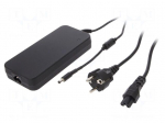 Power supply: switched-mode | 20VDC | 6.75A | Out: 5,5/2,5 | 135W