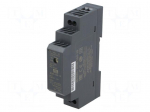 Power supply: DC/DC | 15W | 15VDC | 1A | 9&divide;36VDC | Mounting: DIN | 68g
