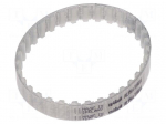 Timing belt | T5 | W: 8mm | H: 2.2mm | Lw: 165mm | Tooth height: 1.2mm