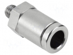 Straight push-in fitting | Mounting: M5-AG | Man.series: STV-GE