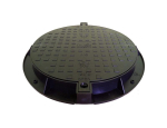 GARDEN SEWERAGE COVER 780PE-B A15 BLACK