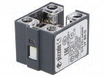 Contact block | NO + NC | 10A | max.400VAC | max.250VDC | -40&divide;80&deg;C