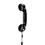 Native Union Pop Phone - słuchawka telefoniczna USB-C z funkcją odbierania i kończenia połączeń (black)
