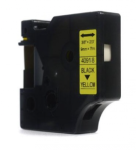 Ribbon JetWorld Replacement Dymo D1 Black on Yellow 9mm x 7m LM100 , LM120, LM150, LM160, LM200, LM