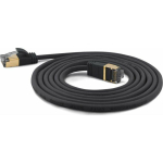 Wantec SSTP CAT7 kaabel Ste. CAT6a d=4mm 10,00m Black