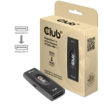 Club3D Repeater DisplayPort 1.4 > DisplayPort 1.4 aktiivne Bu/Bu jaem&uuml;&uuml;k