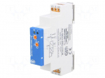 Timer | 1s&divide;100h | SPDT | 250VAC/16A | 12&divide;240VAC | 12&divide;240VDC | DIN | IP20