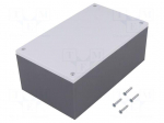 Enclosure: multipurpose | X: 96mm | Y: 160mm | Z: 67mm | CP | ABS | grey