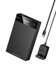 Ugreen 50422 storage drive enclosure HDD/SSD enclosure Black 2.5/3.5"