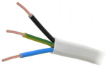 Przew&oacute;d elektryczny drut płaski YDYp 3x1,5mm2 450/750V MERCOR 100m