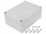 Enclosure: multipurpose | X: 120mm | Y: 175mm | Z: 75mm | MPC | light grey