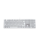 Klaviatuur Cherry CHERRY Keyboard KC 200 MX MX2A SILENT RED [DE] valge/h&otilde;bedane MX2A SILENT RED l&uuml;litiga