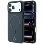Mercedes Leather 3D MagSafe for iPhone 18 Pro / 17 Pro / antracite