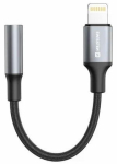 Cable swissten Lightning - 3.5mm AUX (73502313) Black/Gray