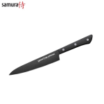 Another product iLike  Samura SHADOW Universāls virtuves Anti-slip nazis ar Melnu pārklājumu 6.0"/150mm no AUS 8 Japāņu tērauda 59 HRC