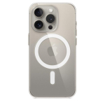 Back panel cover Apple - MT223ZM/A Apple Clear MagSafe Cover for iPhone 15 Pro Transparent