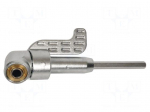 Head | for electric and pneumatic screwdrivers | 1/4" (C6,3mm)